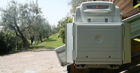 VEVOR Carrello per Salire Scale, Carrello per Salire Scale con Capacità