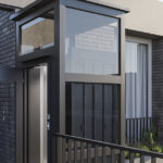 immagine di un miniascensore panoramico