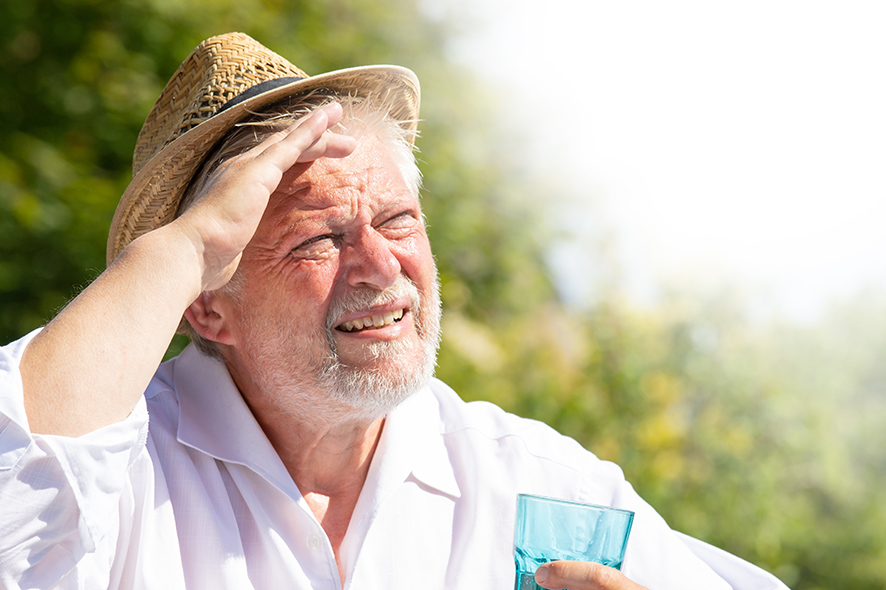 dopo i 70 anni raccomandazioni per sopportare le alte temperature