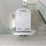 montascale a piattaforma per scale curve