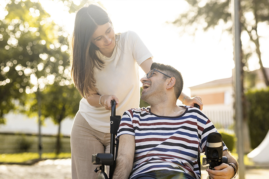 Vivo con una disabilità e sono sereno